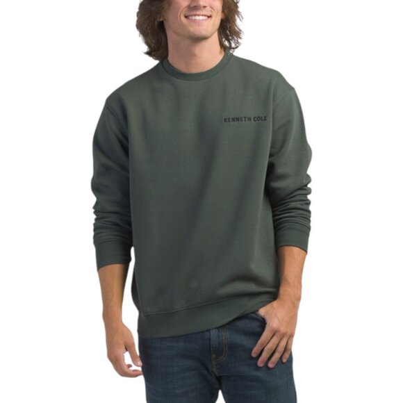KENNETH COLE Embroidered Logo Sweatshirt - Picture 1 of 3
